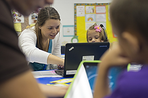 the technology rich teacher education program at blue valley in kansas